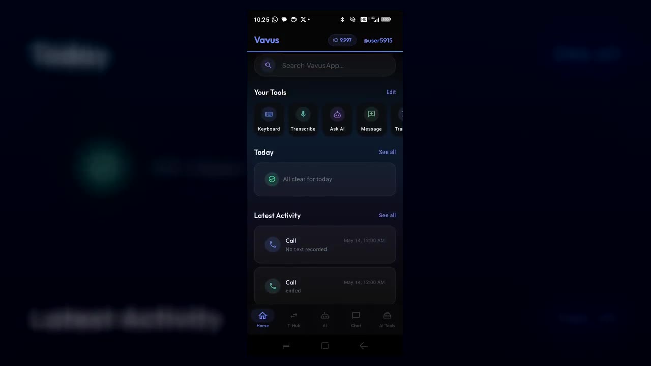 Thumbnail for Vavus AI on iPhone — voice translation in your hand